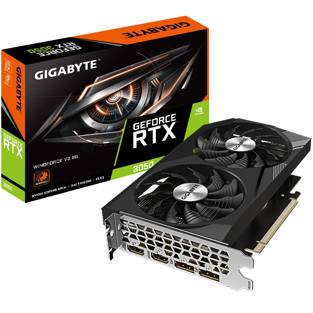 Gigabyte GeForce RTX 3050 WINDFORCE V2 8G